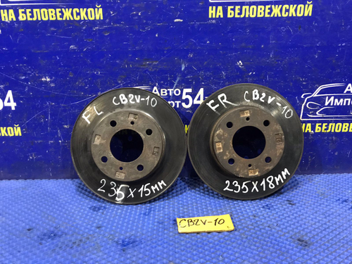 Диск тормозной передний MITSUBISHI LIBERO 1999