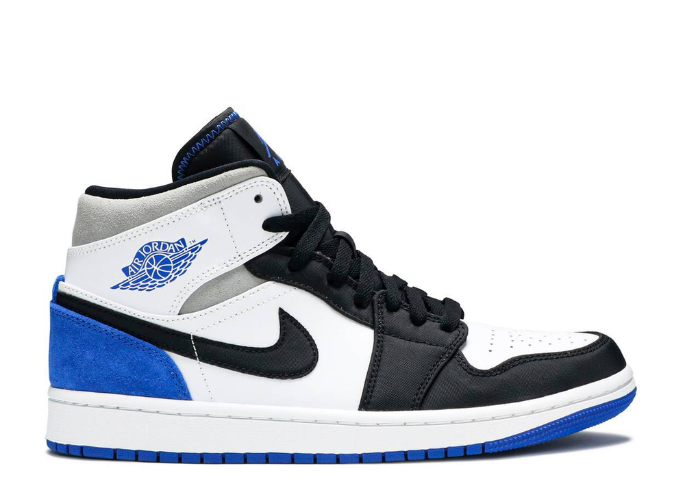 Air Jordan 1 Mid Se "Royal Black Toe"
