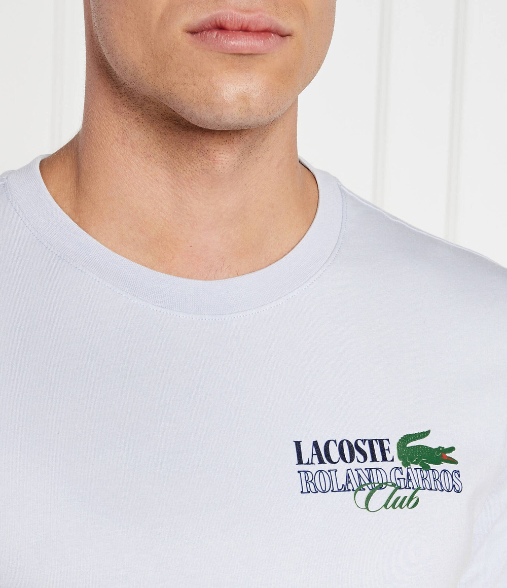 Футболка Lacoste x Roland Garros Edition Lacoste - голубой(TH7905)