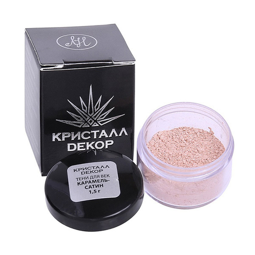 Тени для век Кристалл Декор Карамель-сатин Т15 1,5г