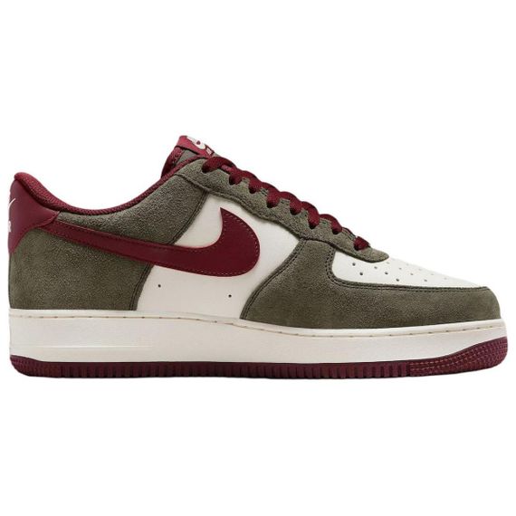 Nike Air FORCE 1 Кроссовки для скейтбординга Низкие Кроссовки Коричневый/белый Унисекс