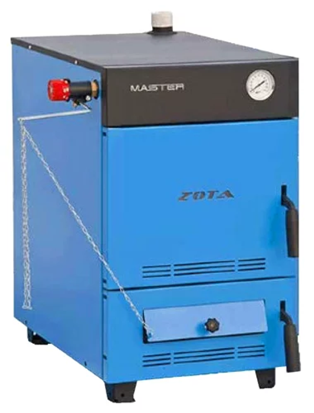 Напольный твердотопливный котел Zota MASTER-14 (без плиты)