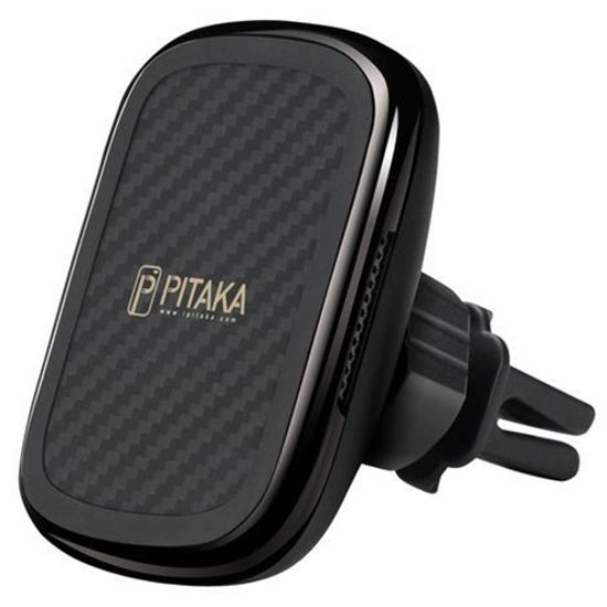 Магнитный держатель АЗУ с беспроводной зарядкой Pitaka MagEZ Mount Qi