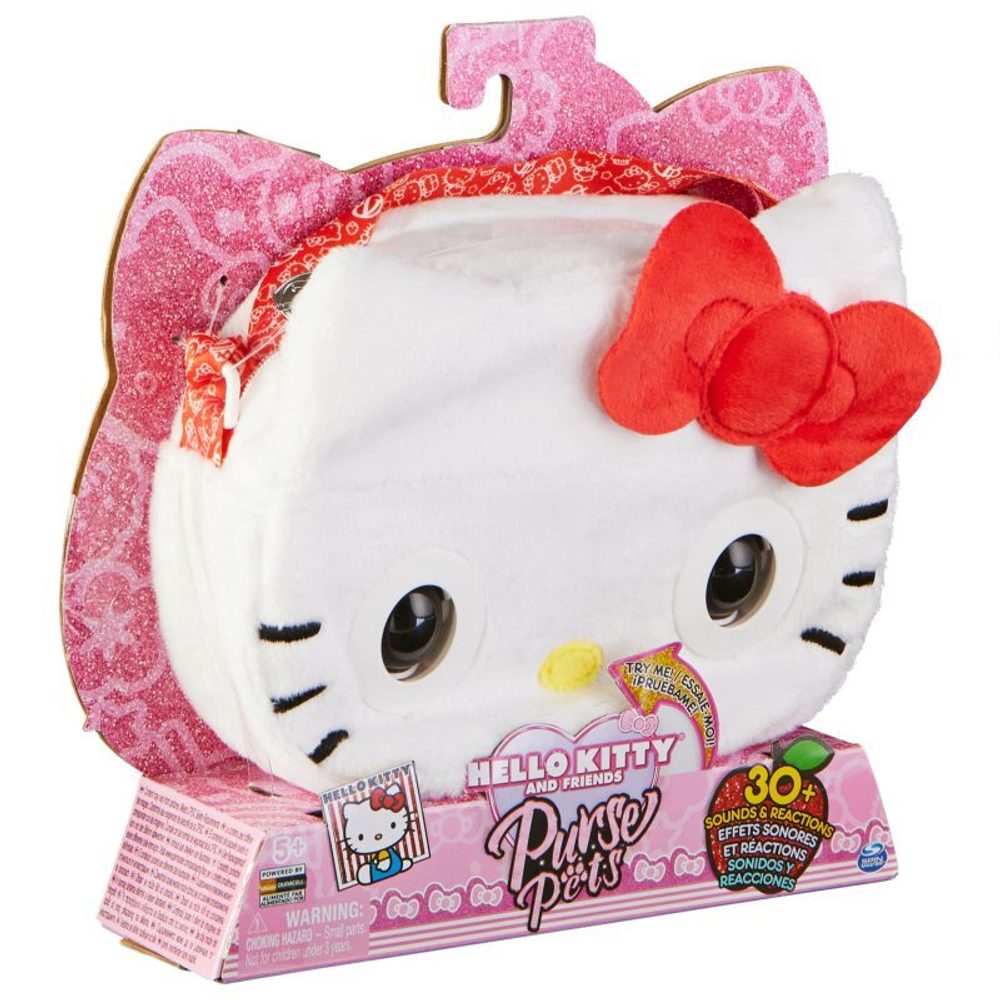 Purse Pets- интерактивная сумка Hello Kitty со звуком и движущимися глазами 20137759