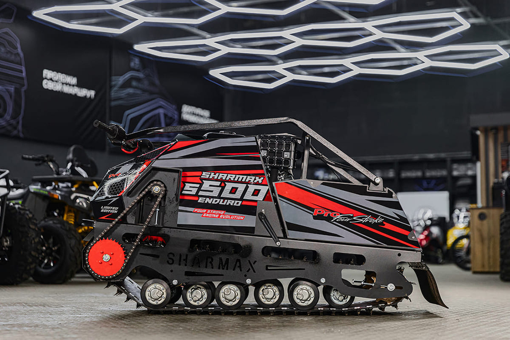 Мотобуксировщик SHARMAX SE500 1450 HP18 Enduro