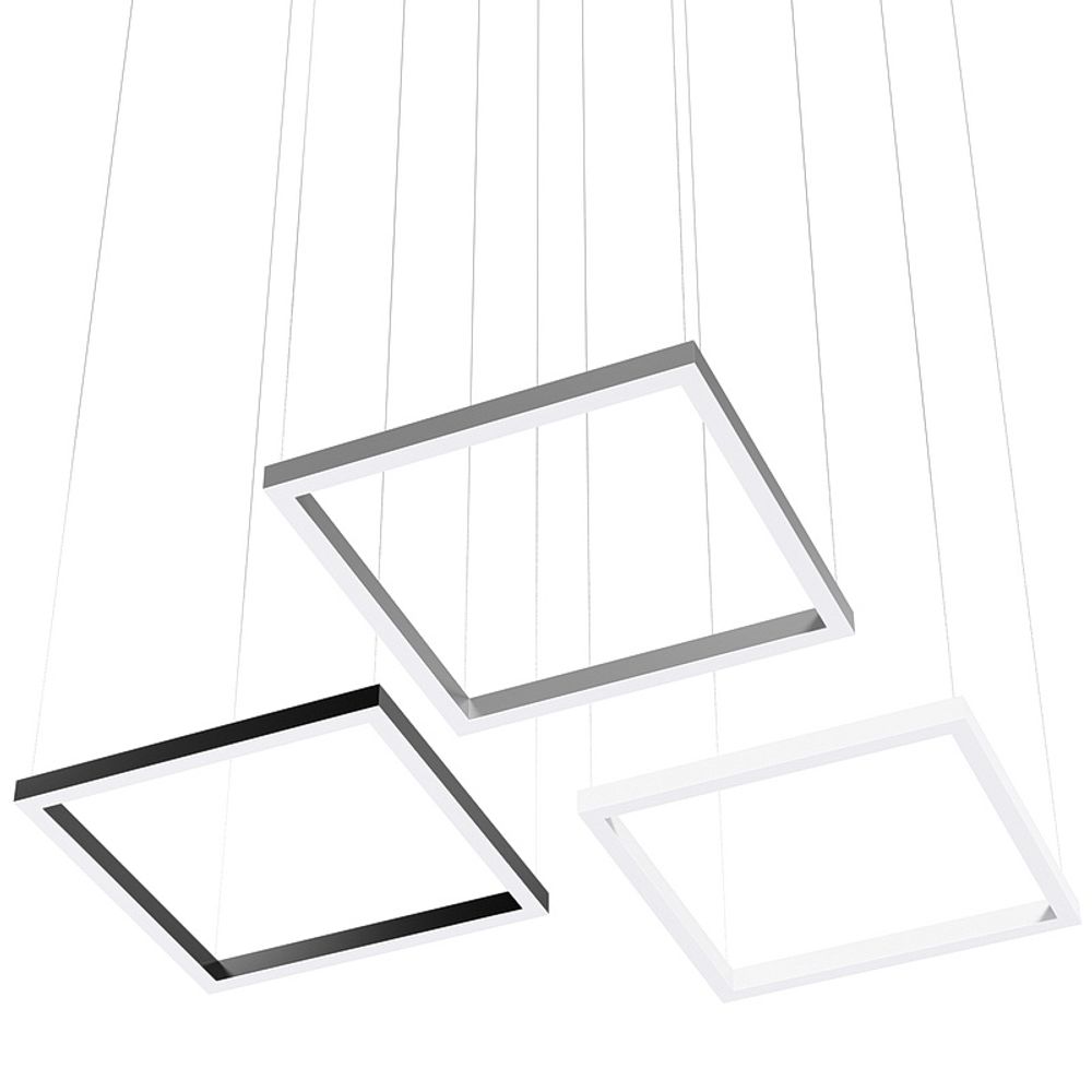 Светильник квадратный подвесной FS-TG-PR 98Вт 7840Лм IP20