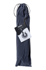 Анальная втулка с хвостом POPO Pleasure S – силикон, 4,5 см