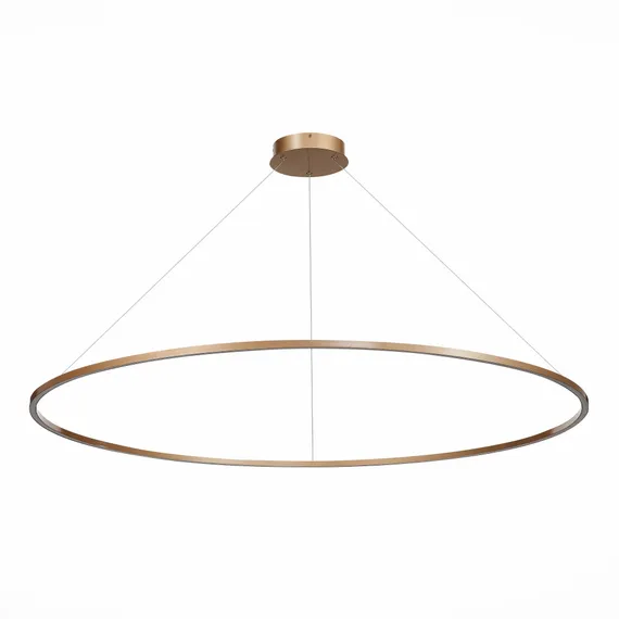 ST605.203.72 Cветильник подвесной SMART ST-Luce Золотистый/Белый LED 1*72W 2800-6500K AURA