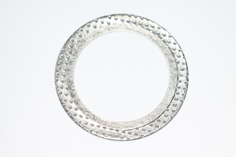 Прокладка фланца приемной трубы глушителя УАЗ 31519, 452 дв. ЗМЗ 514, 4091 металл