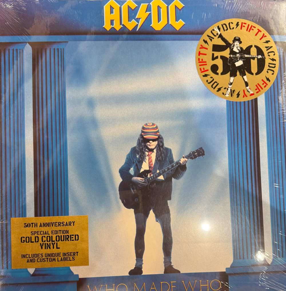 Виниловая пластинка AC/DC ‎– Who Made Who LP Gold