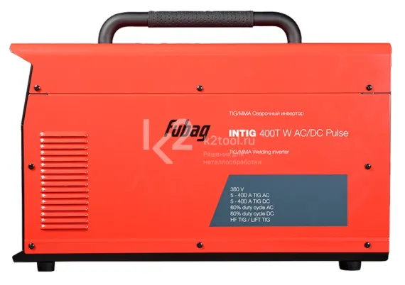 Инвертор сварочный Fubag INTIG 400T W AC/DC PULSE + горелка FB TIG 26 5P, 4 м
