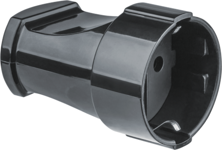 Розетка Navigator 61 715 NCA-SK01-16A-E-BL переносная с/з черная