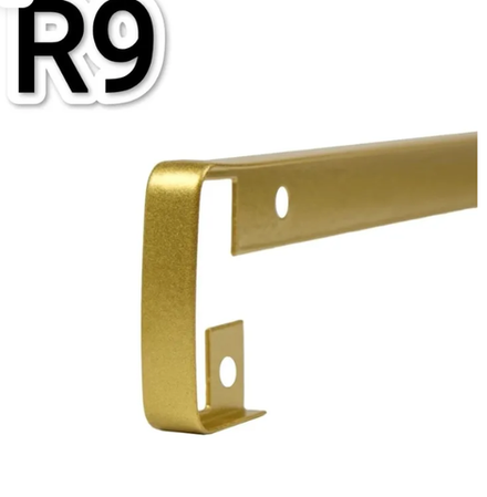 Щелевая планка для столешницы 38 золото U R9
