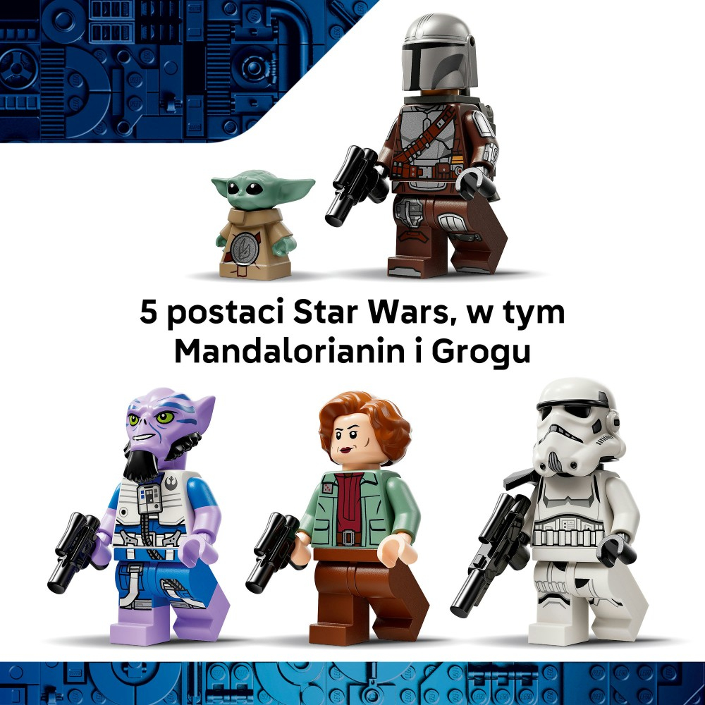Конструктор LEGO Star Wars 75447 Звёздолёт «Серп» — фото 8