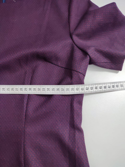 Платье лаконичное сливовое 46 размер