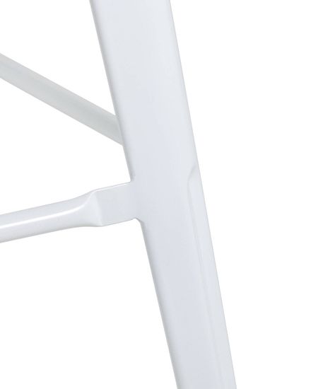Стул барный TOLIX WOOD белый глянцевый