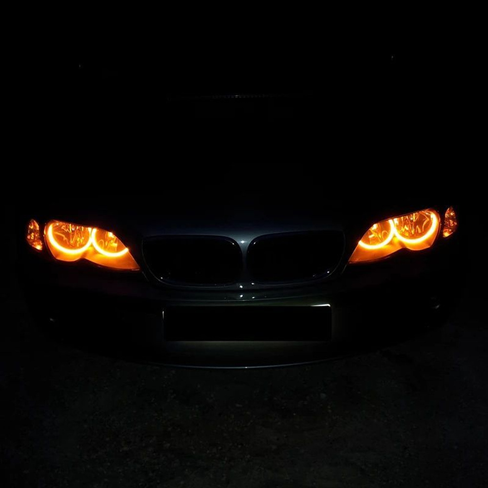 Ангельские глазки BMW 5 E 39 , E 36 , E 46 , E 38 ( Янтарные )