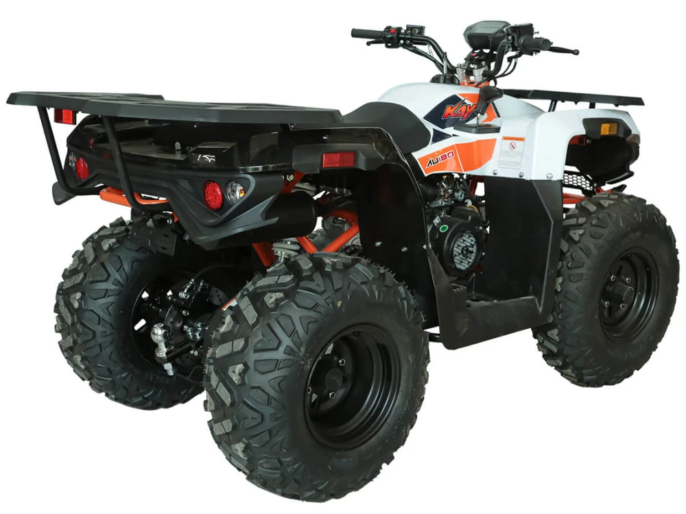 Квадрицикл KAYO AU180 (белый пластик 2024 г.) (ПТС)