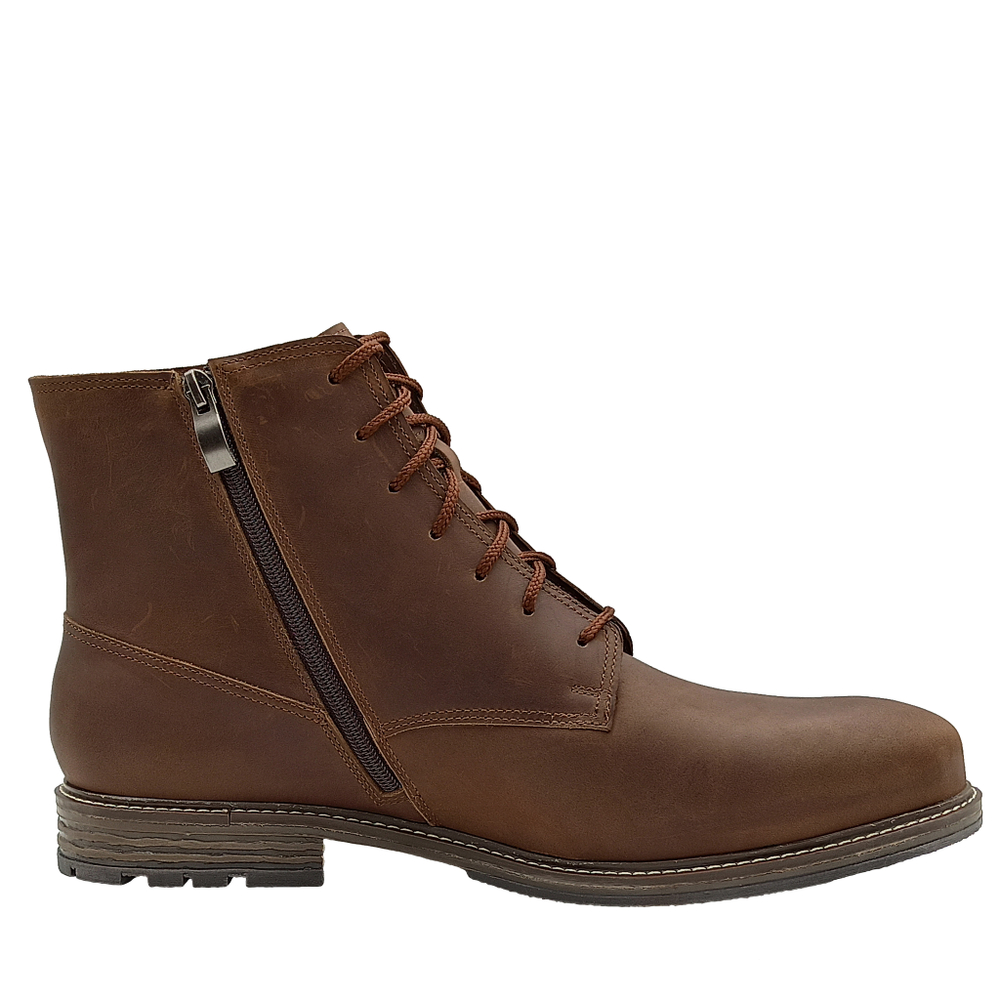 653411 Ботинки мужские коричневые