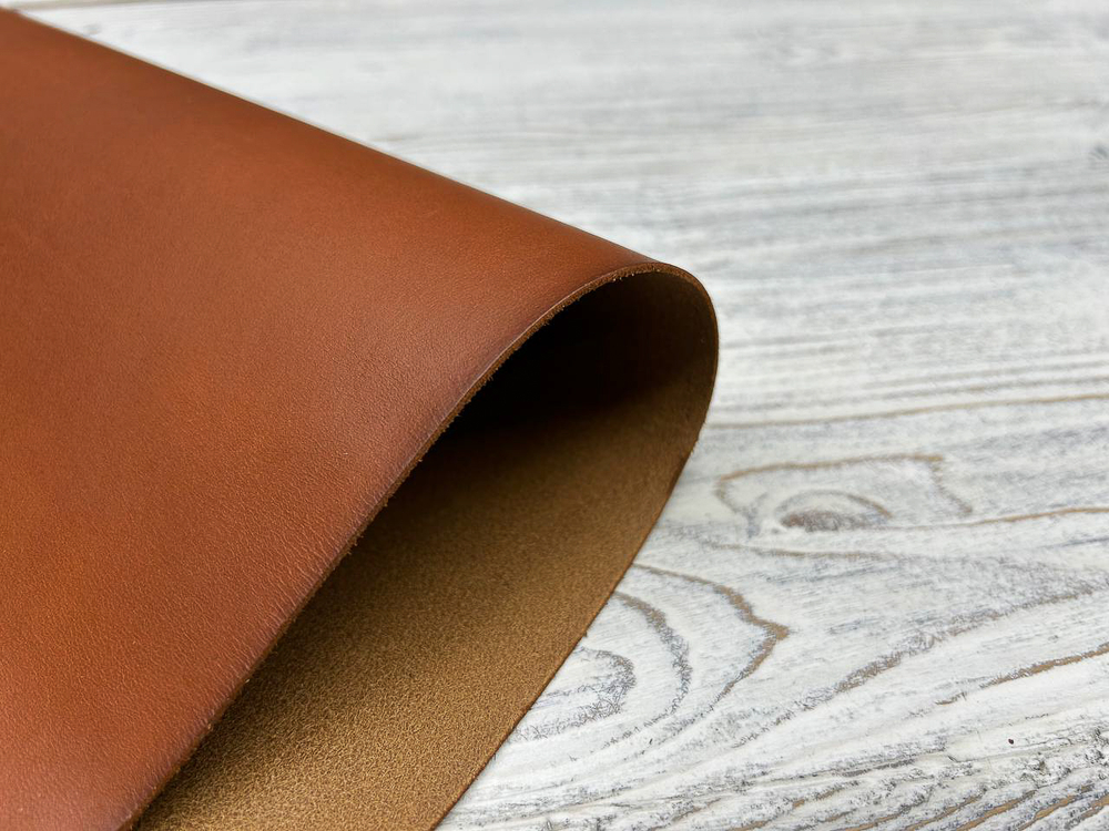 Этруско цв. Коньячный / Etrusco Econom Cognac, толщ. 1,4-1,6 мм, натуральная кожа