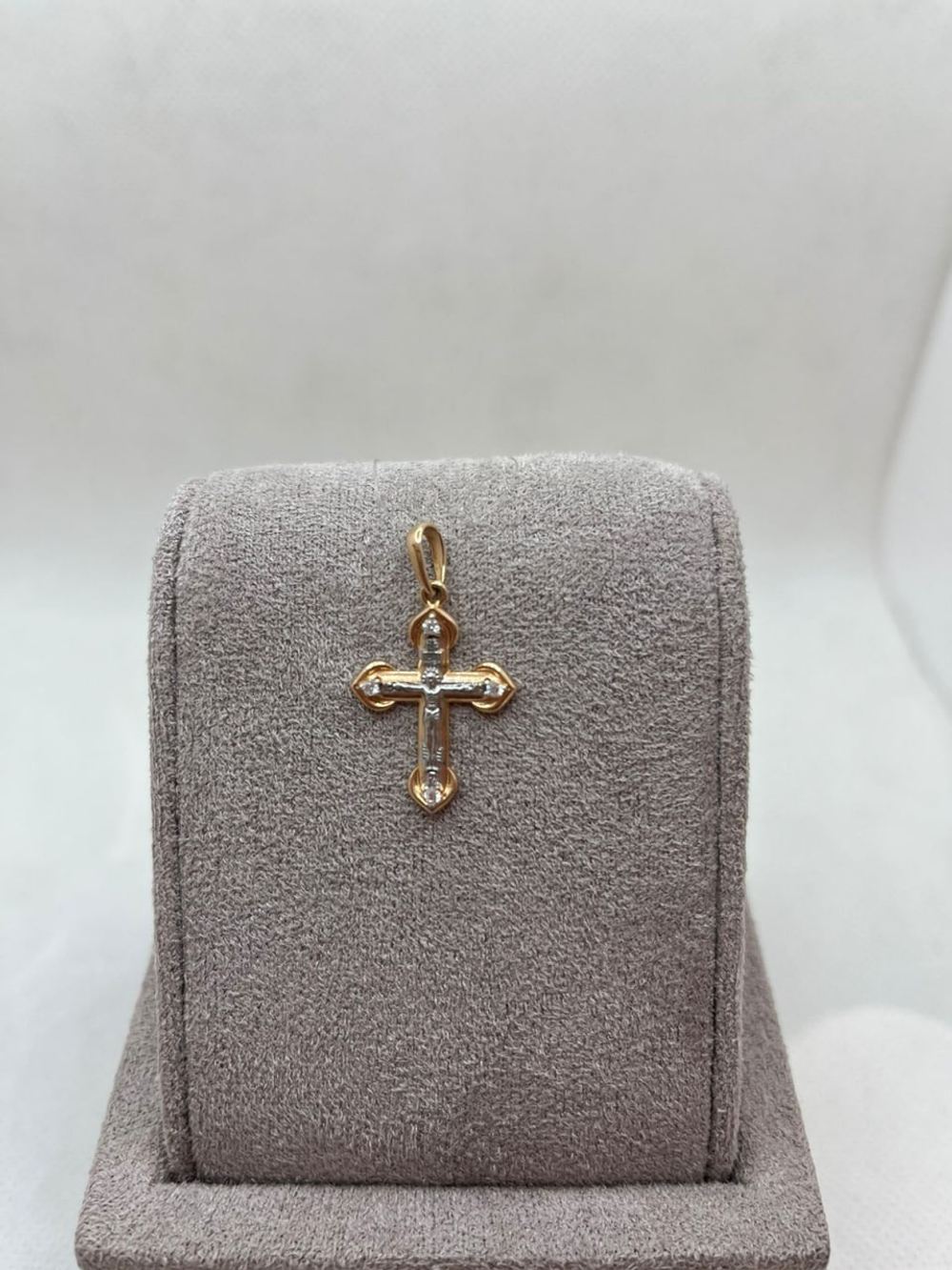 Крест из золота 585 пробы