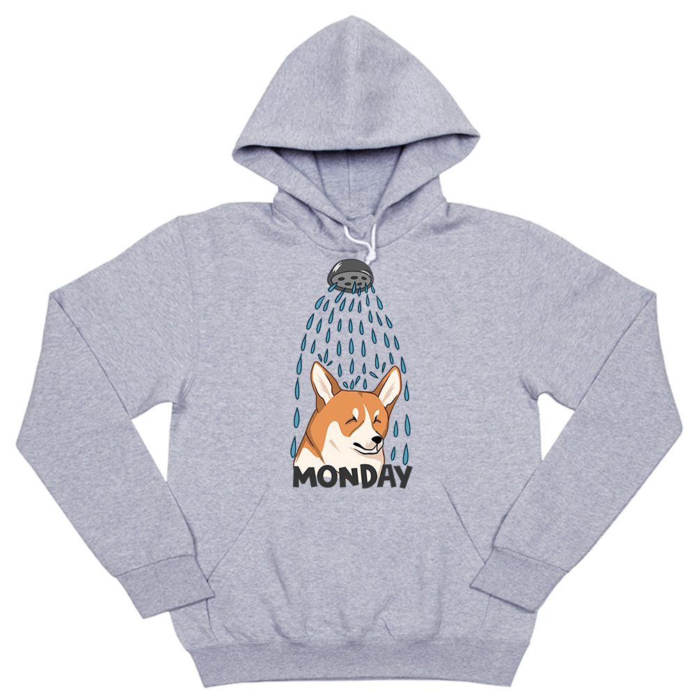 Толстовка "Корги в понедельник"