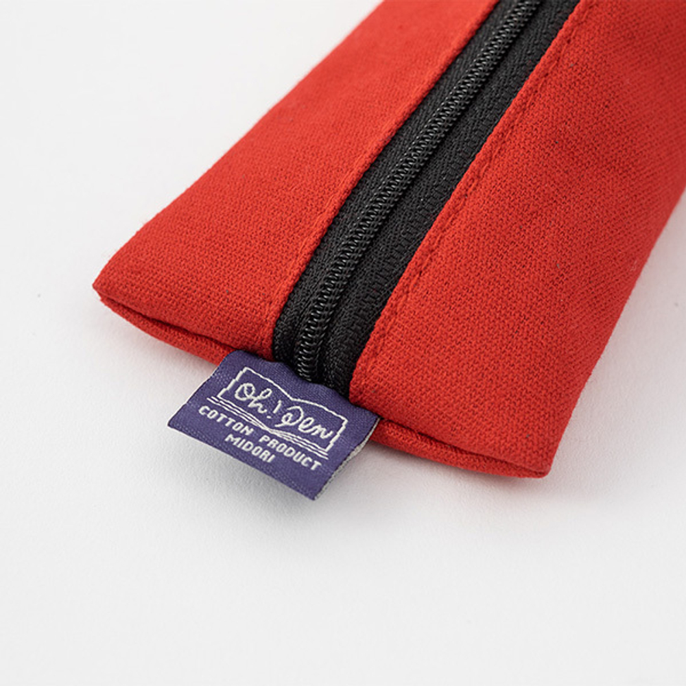 Пенал Midori Pencase S (Canvas Red)