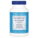 The Vitamin Shoppe, глицинат магния, 400 мг, 120 растительных капсул (100 мг в 1 капсуле)