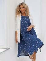 Сарафан домашний больших размеров пляжный летний платье