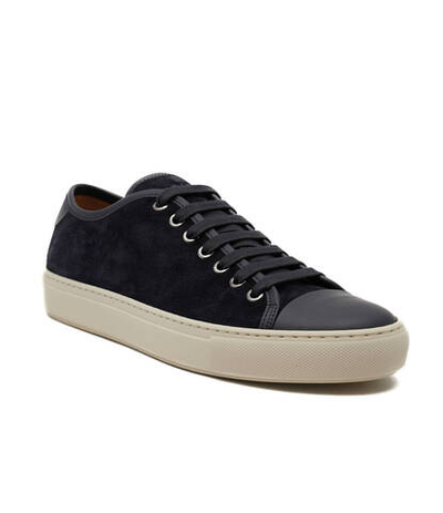 Кожаные кроссовки mirage_tenn_sdrbct BOSS BLACK - темно-синий(50478552)