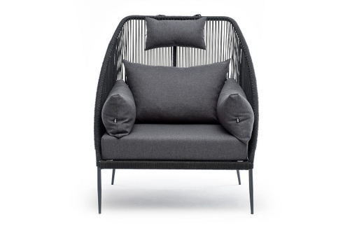 Мадрид кресло плетеное из роупа