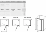 Душевой уголок Ravak Pivot PDOP2 + PPS 90x120 черный