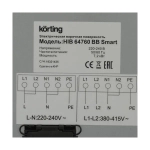 Индукционная варочная панель Korting HIB 64760 BB SMART