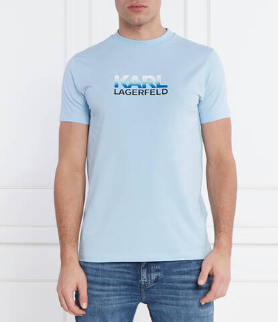 Футболка Karl Lagerfeld - голубой(755402 541221)