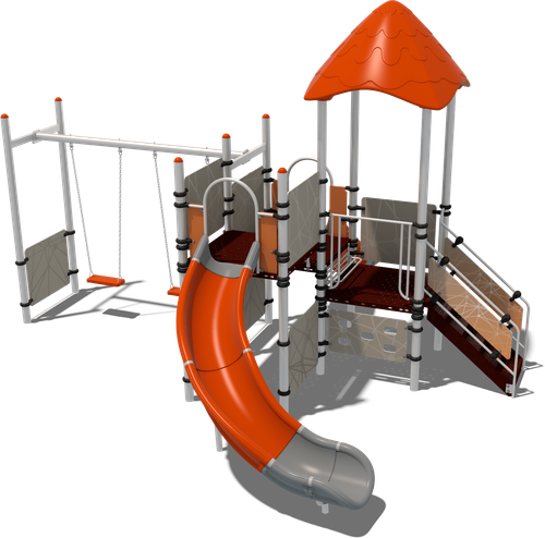 Детский городок Ямайка (паттерн Vector)