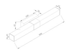 Бра Maytoni Glanz MIR006WL-L12CH