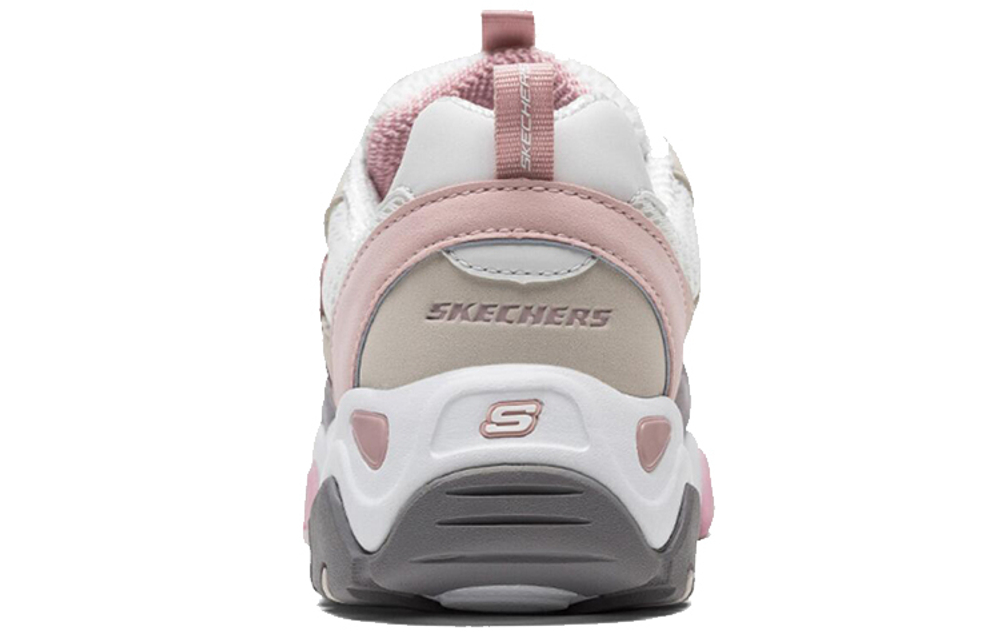 Skechers D'LITES 2.0 monster sweetheart low-cut daddy shoes women's pink white