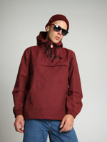 Анорак мужской без утеплителя бордовый Город Горький