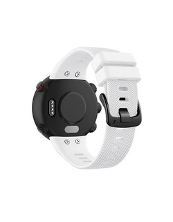 Ремешок для Garmin Forerunner 45 / Garmin SWIM 2 (Белый)