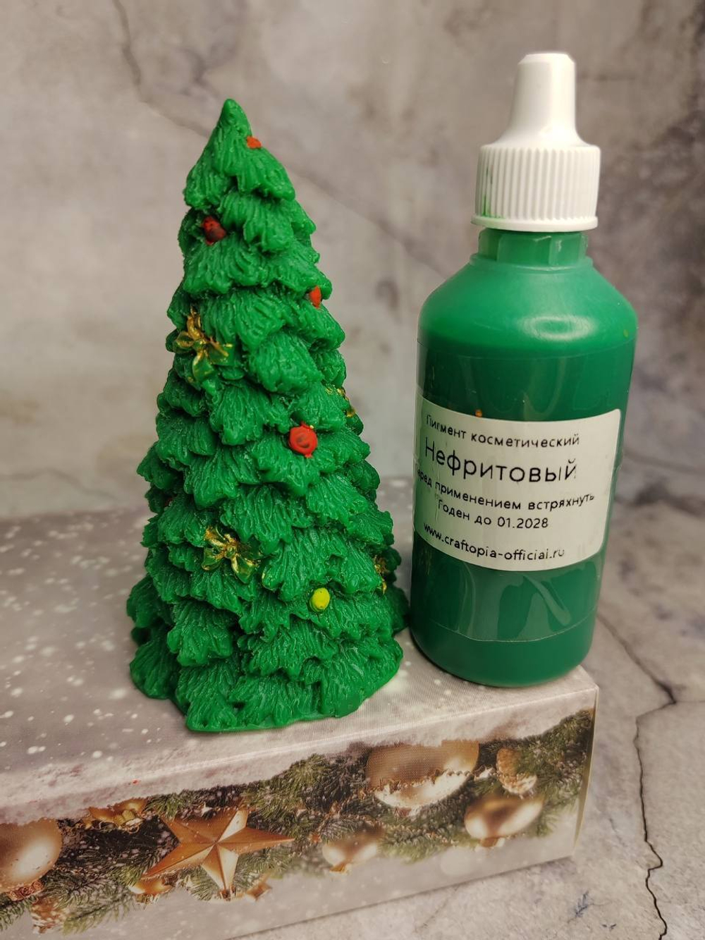 Краситель для мыла Нефритовый 50 мл Турция