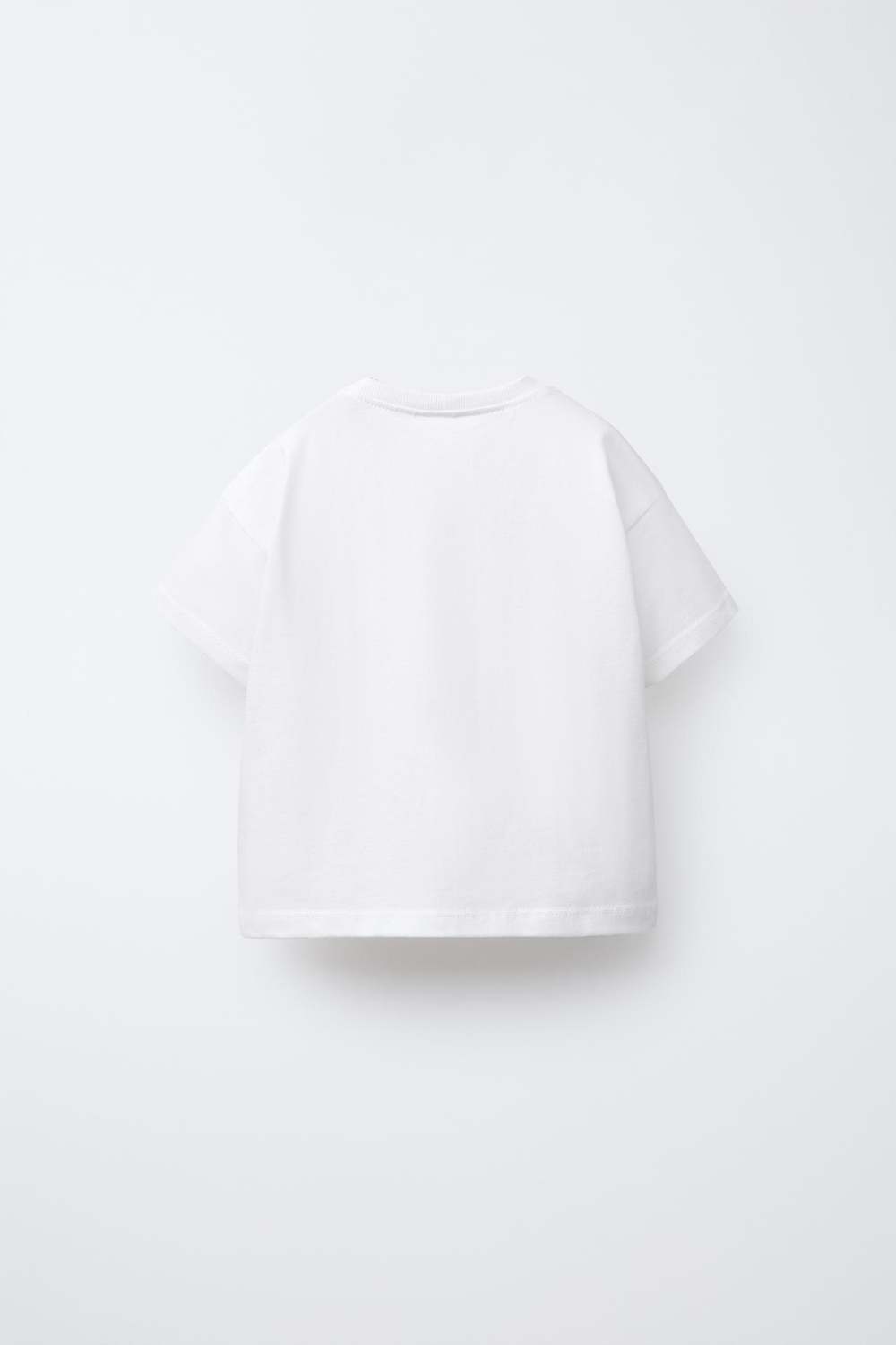 ZARA ФУТБОЛКА HELLO KITTY © С НАШИВКАМИ, БЕЛЫЙ