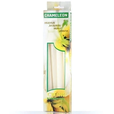 Свечи ароматизированные конические (Нежные ароматы белых цветов) (4шт.) лилия