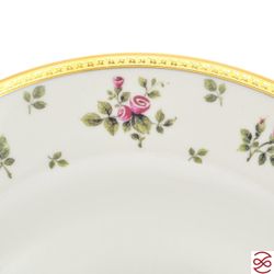 Блюдо круглое Falkenporzellan Constanza Creme - Primavera Gold 32 см