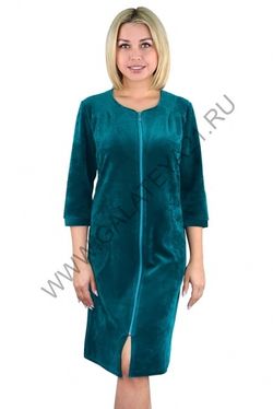 С-295-1/ Халат женский из велюра
