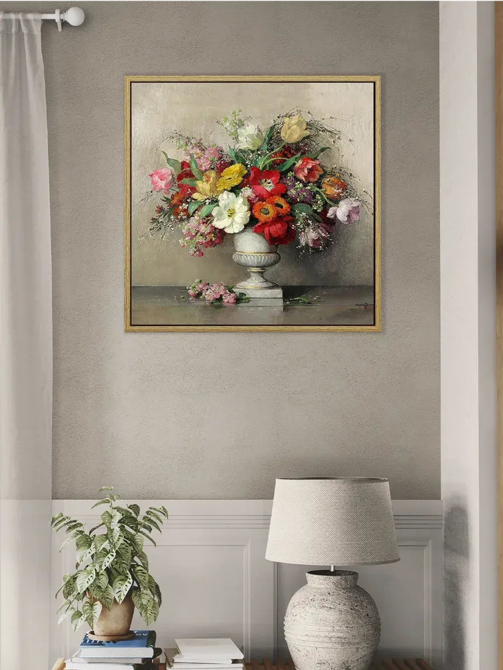 Картина на стену интерьерная на холсте 54*54 см