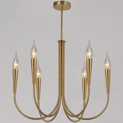 IL0441-6P-79 BRASS VASE светильник потолочный