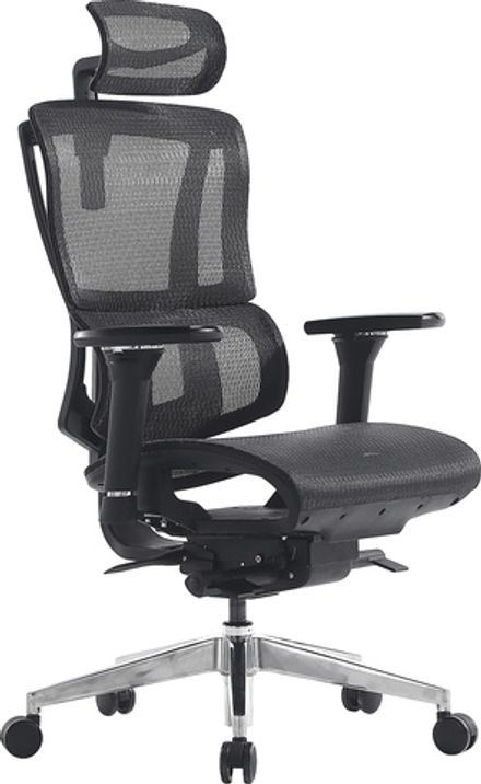 Эргономичное кресло Everprof Mega Сетка Черный