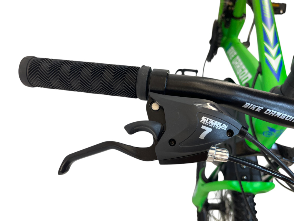 Велосипед Bike Dragon 24" 21скор (стальная рама, SunRun, диск. тормоз) BD-2-24-2 зеленый