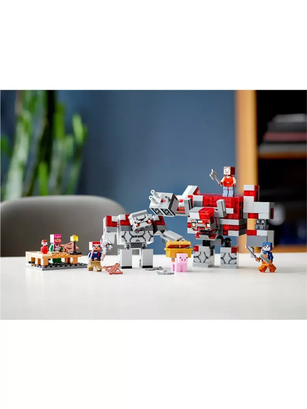 Конструктор Майнкрафт Битва за красную пыль 542 детали