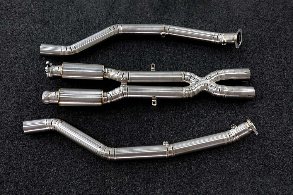 Спортивная выхлопная система с заслонками для BMW M3 E90/E92/E93 4.0 2007-2013 БМВ